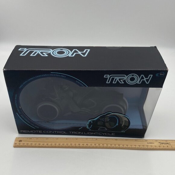 Disney Parks Tron Lightcycle Run Remote Control Vehicle Bike NIB Changes Color - Picture 10 of 10